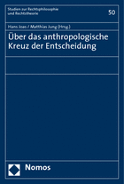 Buchcover _ Ber Das Anthropologische Kreuz